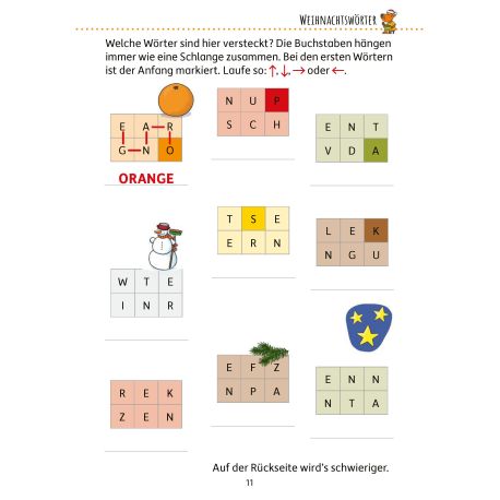 Weihnachtsrätsel ab 8J.