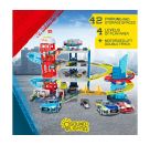 City Double Track Garage + 4 Vehicles