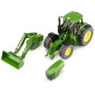 SIKU 3666 John Deere Set mit abnehmbarem Frontlader