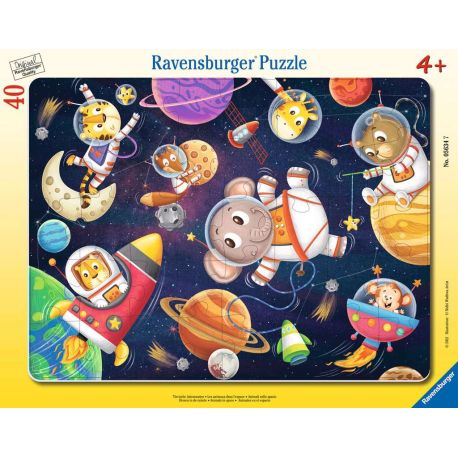 Ravensburger 5634 Puzzle Tierische Astronauten 30-48 Teile