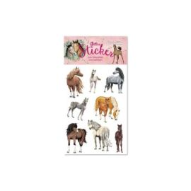 TapirElla Glitter-Sticker, Pferde 3
