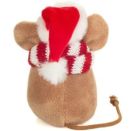 Weihnachtsmaus m. Schal 11 cm