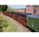Märklin 46563 - H0 Rungenwagen-Set 1 mit Stahlröhren-Beladung
