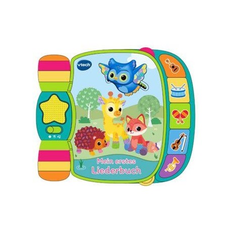 Vtech 80-166774 Mein erstes Liederbuch bunt