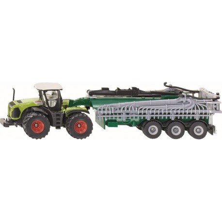 SIKU 1827 Claas Xerion mit Fasswagen 1:87