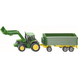 SIKU 1843 John Deere mit Frontlader 1:87