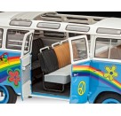 VW T1 Samba Bus Flower Power