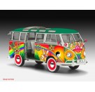 VW T1 Samba Bus Flower Power