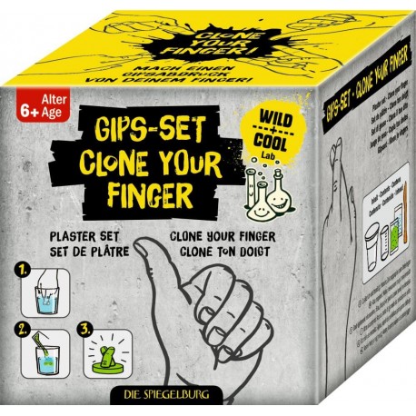 Gips-Set ''Clone your Finger'' Wild+Cool