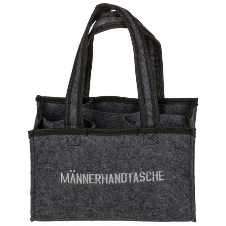 Männerhandtasche (Bierträger)