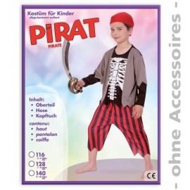 FRIES - Pirat PB, 2-tlg. + Kopftuch, Gr. 128