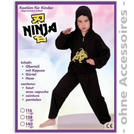 FRIES - Ninja PB, 2-tlg. mit Kapuze + Gürtel, Gr. 116
