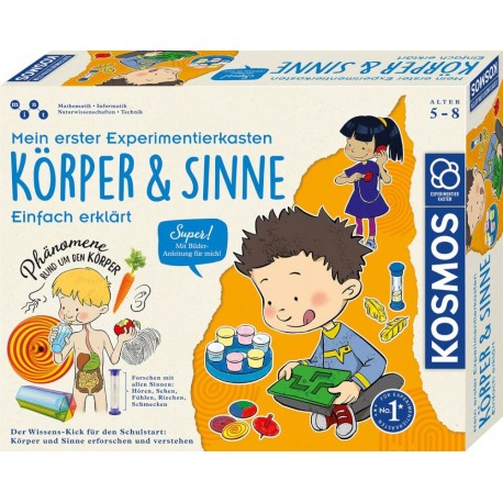 Mein erster Experimentierkasten - Körper & Sinne