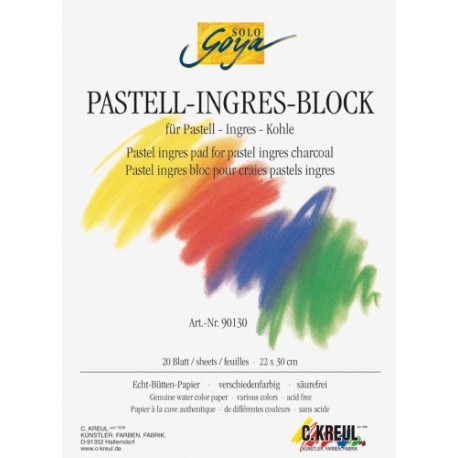 SOLO GOYA Pastell-Ingres-Bloc