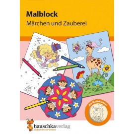 Malblock - Märchen und Zauberei. Ab 3 Jahre.