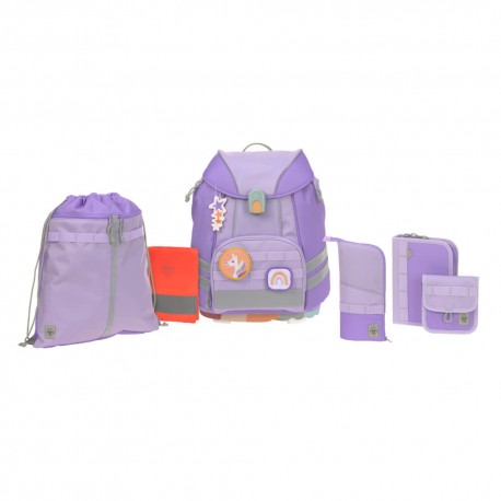 Schulranzen Set Flexy Unique violet/lavender