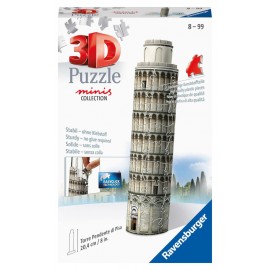 Ravensburger 11247 Puzzle Mini Schiefer Turm von Pisa 54 Teile
