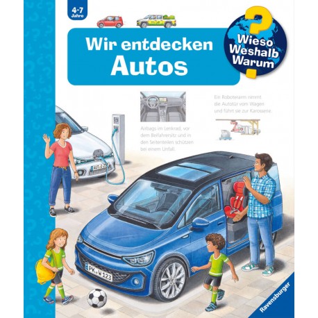 Ravensburger 60015 Wieso? Weshalb? Warum? Wir entdecken Autos - Band 28