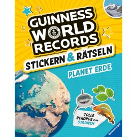 Ravensburger 48000 Guinness World Records: Stickern & Rätseln - Planet Erde