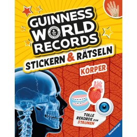 Ravensburger 48026 Guinness World Records: Stickern & Rätseln - Körper