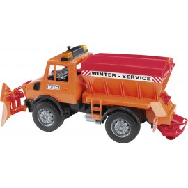 BRUDER - MB Unimog-Winterdienst mit Räumschild