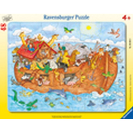 Ravensburger Puzzle - Rahmenpuzzle - Die große Arche Noah, 48 Teile