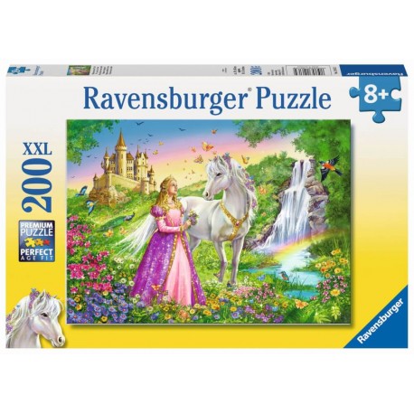 Ravensburger Puzzle - Prinzessin mit Pferd, 200 XXL-Teile