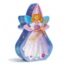 Djeco - Formenpuzzle: The fairy and the unicorn - 36 pcs
