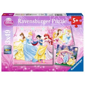 Ravensburger Puzzle - Schneewittchen, 3x49 Teile