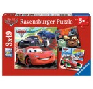 Ravensburger Puzzle - Cars 2 - Weltweiter Rennspaß, 3x49 Teile