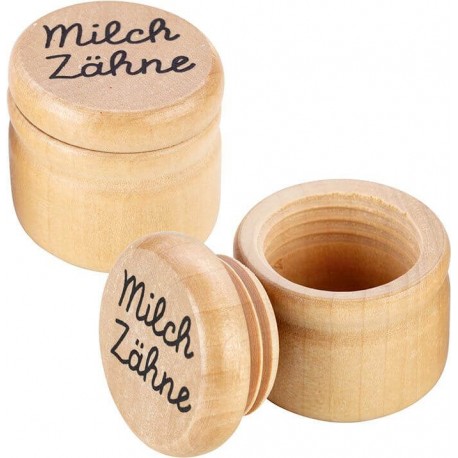 Holzmilchzahndose