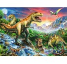 Ravensburger Puzzle - Bei den Dinosauriern, 100 Teile