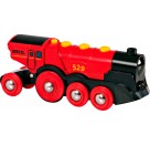 BRIO Bahn - Rote Lola Batterielok