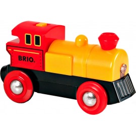 BRIO Bahn - Gelbe Batterielok