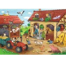 Ravensburger Puzzle - Fleißig auf dem Bauernhof, 2x12 Teile