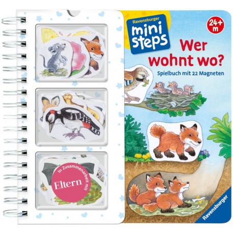 Ravensburger Buch - ministeps - Wer wohnt wo?