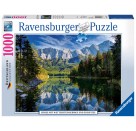 Ravensburger Puzzle - Eibsee mit Wettersteingebirge und Zugspitze, 1000 Teile