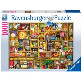 Ravensburger Puzzle - Kurioses Küchenregal, 1000 Teile