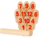 Wikingerspiel Number Kubb, im