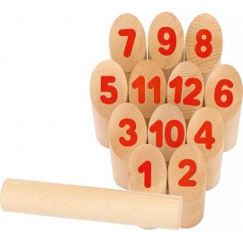 Wikingerspiel Number Kubb, im