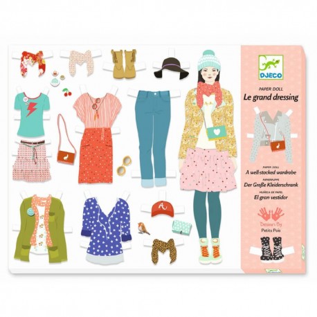 Djeco - Ooh, Fashion! - One big dressing room