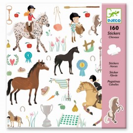 Djeco - Sticker: Horses