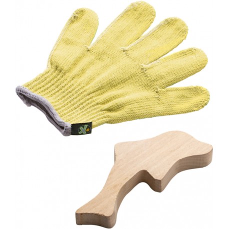 HABA - Terra Kids - Schnitzen & Feilen - Schnitzhandschuh-Set