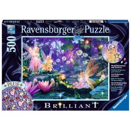 Ravensburger Puzzle - Brilliant Puzzle - Im Feenwald, 500 Teile