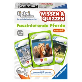 Ravensburger Spiel - tiptoi - Wissen & Quizzen: Faszinierende Pferde