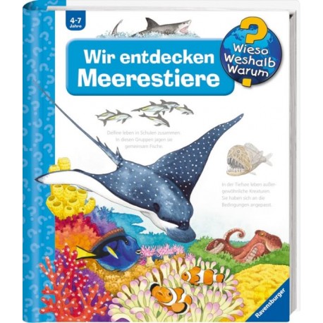 Ravensburger Buch - Wieso? Weshalb? Warum? - Wir entdecken Meerestiere