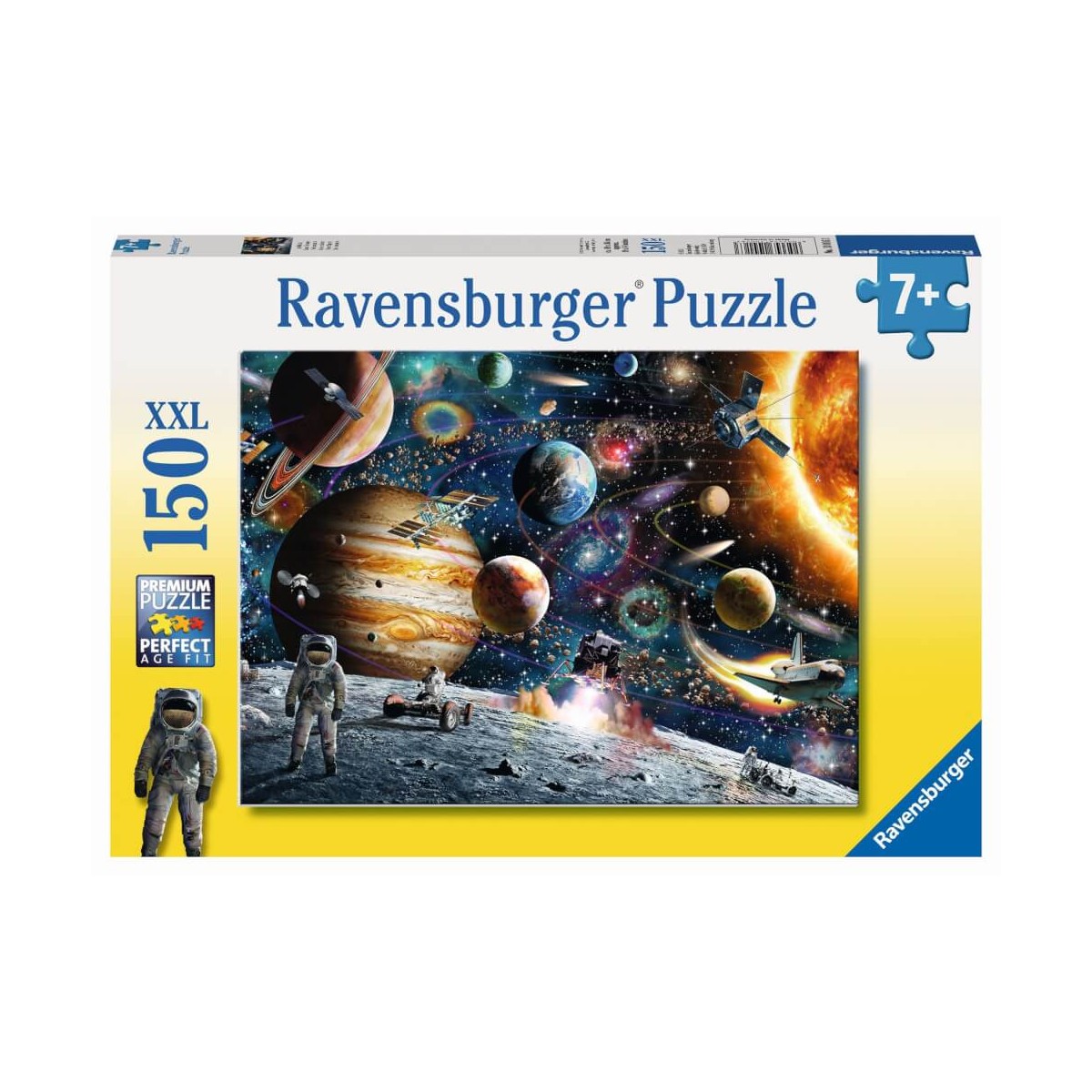Ravensburger Kinderpuzzle - 10016 Im Weltall - Weltraum-Puzzle für Kinder  ab 7 Jahren, mit 150 Teilen im XXL-Format