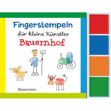 Fingerstempeln Bauernhof-Set