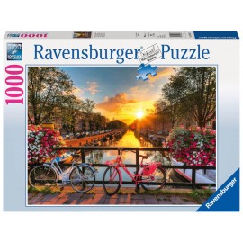 Ravensburger Puzzle - Fahrräder in Amsterdam, 1000 Teile