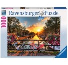 Ravensburger Puzzle - Fahrräder in Amsterdam, 1000 Teile